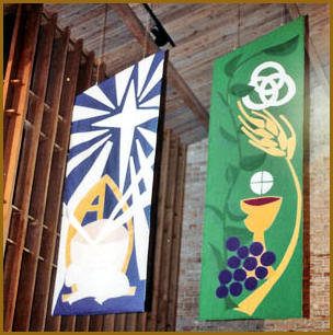 St Michael's Houston banners