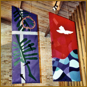 St Michael's Houston banners